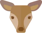 Small Deer SVG Icon